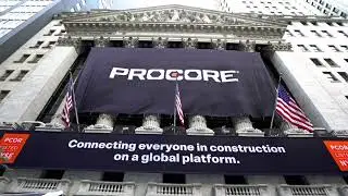 Procore NYSE Banner Timelapse
