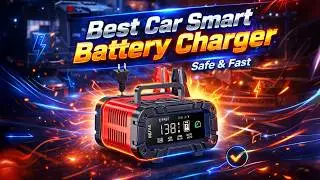 Top Car Smart Battery Charger for Cars, RVs & Bikes