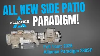 Alliance Paradigm 388SP Full Tour | Game-Changing Side Patio Fifth Wheel at Clear Creek RVs