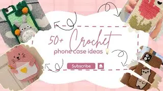40+ Crochet phone cases ideas for small Buisness 2025| pinterest inspired 🎀