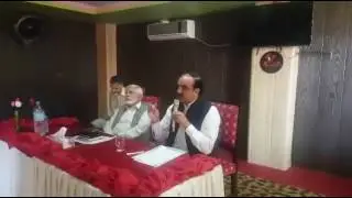 District nazim muhammad ali shah speech