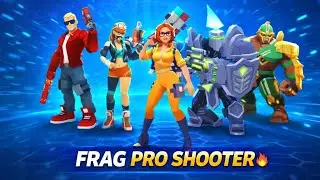 FRAG Pro Shooter Gameplay 😱 | Arena 1 OP Match | Noob to Pro