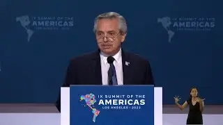 Alberto Fernández en la IX Cumbre de las Américas (Discurso Completo)