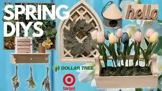 🌷 GORGEOUS Spring DIYS Farmhouse 2022 (Dollar Tree, Dollar Spot) Hacks