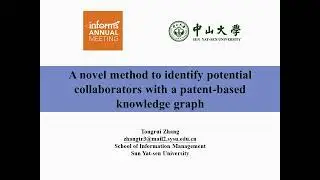 INFORMS MIF Student Poster Competition-Tongrui