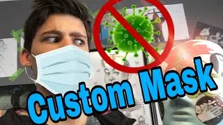 Customizing A FACE MASK!!! (Quarantine Special)