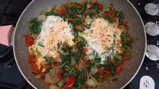 Have You Tried This Herb? Yummy Food. How to Cook Lamb&rsquo;s quarters, Frying Breakfast Recipe Idea