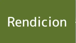 How to say Surrender in Spanish
