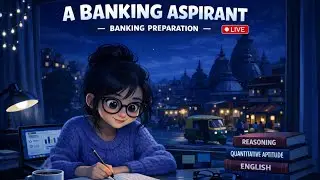 STUDY LIVE WITH ME Let&rsquo;s Make Sunday Count 🔥#banking #exams #insurance #oicl #AO #bank #yt