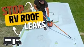 How to reseal your RV ROOF like a pro with Liquid Rubber