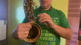 Cousenon Alto saxophone with factory high G key - 2nd Winds Australia