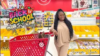 BACK TO SCHOOL SUPPLIES SHOPPING VLOG + HAUL 2022 | JUNIOR YEAR