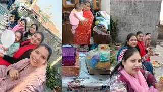 गृह प्रवेश में हुआ दोनों बहनों के बीच में घमासान युद्ध||जेठानी देवरानी ने मिलकर खाया एक साथ खाना|