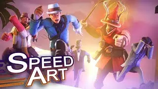 [SFM Speed Art] The Muselk Media Mob!