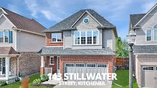 Superb Family Home Backing Onto Greenspace - 143 Stillwater Street - Kitchener Real Estate Video