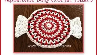 Peppermint Doily Crochet Pattern