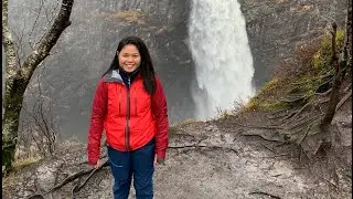 M&aring;nafossen  Falls Rogaland, Norway.