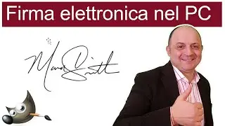 Firmare i documenti con la propria firma 