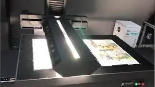 HD large format digital scanner demo