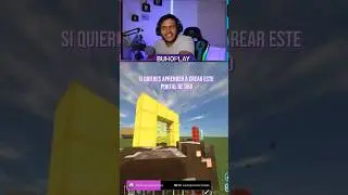 Crea un portal de oro #minecraftshorts #minecraftmemes #minecraft #minecraftpe #viral