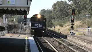 nd147 at branxton ( 9. 21) with 9026 *25* 32 on 7* 8* 24 bi directional running for 5m64