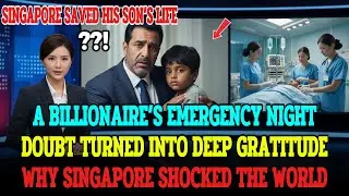 EMERGENCY LANDING IN SINGAPORE SAVES BILLIONAIRE&rsquo;S SON AND CHANGES A LIFE