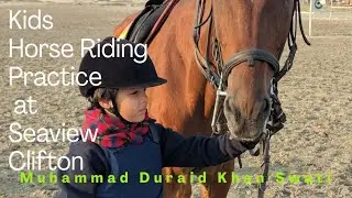 Horse Riding Practice at Seaview Clifton Karachi Sunday Jan 25, 26