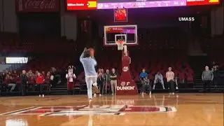UMass student denied $10K for hitting half-court shot after his foot was on the line