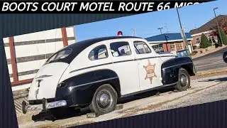 Walking Tour of Vintage Boots Court Motel on Old Route 66 - Wow!