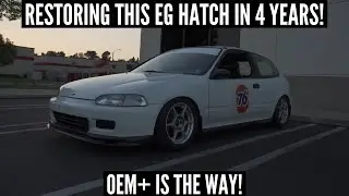 A 4-YEAR RESTORATION ON THIS EG HATCH! 1994 Honda Civic EG Hatch @eg6john