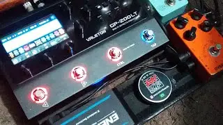 Testes com a valeton gp200 lt!!! #pedalboard #worship #valetongp200 #valeton