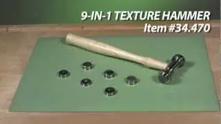 9-in-1 Texture Jewelry Pattern Hammer