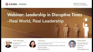 Leadership in Disruptive Times
