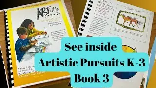 Artistic Pursuits K-3 (Book 3) Flip Through&mdash; See Inside&mdash; Homeschool Art Curriculum