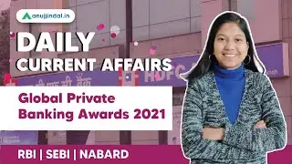 RBI SEBI & NABARD | Daily Current Affairs | Global Private Bank Awards 2021 | 24 Jan - Neha Ma'am