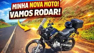 Apresento a vocês minha nova moto yamaha tenere 250