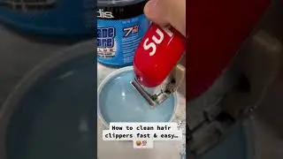 ~ How to deep clean your clippers fast & easy&hellip; 🧼💈