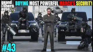 MICHAEL BUYING MOST POWERFUL MARCO'S SECURITY | GTA 5 GAMEPLAY