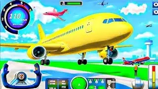  Flight Airplane City Pilot Simulator - Plane Boeing Emergency Landing - Android Gameplay