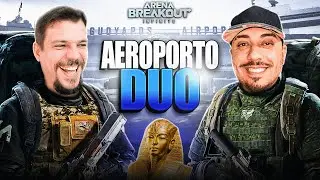 WIPANDO EM DUO NO AEROPORTO! | Arena Breakout: Infinite