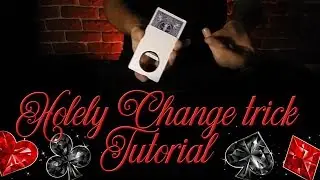 Holely change (my version) // card trick // tutorial