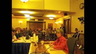 Allie Raven of Bad River Testifies at Mining Hearing