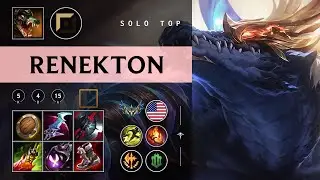 Renekton Top vs Singed - NA Challenger Patch 26.03