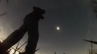 April 8th total solar eclipse. GoPro Hero 3 video