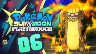 TOTEM POKEMON AND FIRST EVOLUTION! Pokemon Sun & Moon Let's Play w/ Moxillia! - Episode 06
