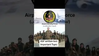 ASF Airport Security Force most important MCQs and topic#youtubeshorts #shorts#asf#shorts