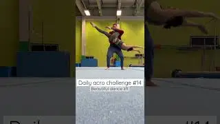 Try this beautiful easy dance lift💪🏽 #acroyoga #acrobatics #gymnast #acrobat #couplegoals