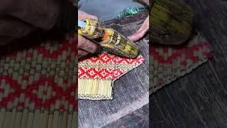 Crafting Tradition: Handmade Bamboo Hand Fan