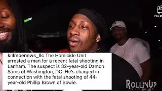 D.C. 9 milli arrested for murder