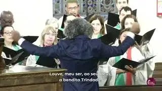 Coral Maestro João W. Faustini -  “Louve meu ser ao grandioso Senhor” (Stralsund Gesangbuch)